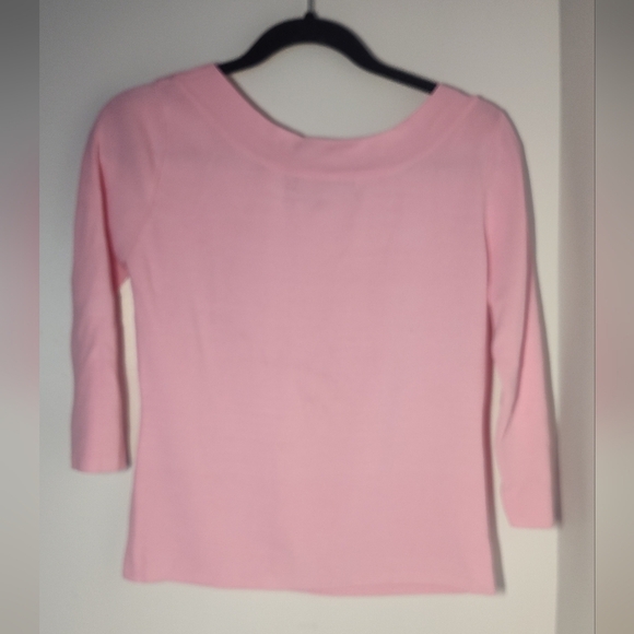 Pink Floral Women's Top Size M #525 - Picture 2 of 2